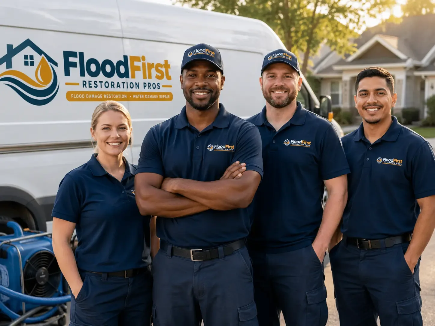 Flood Damage Restoration company in Frederic, WI
